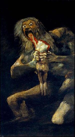 Francisco Goya Saturn Devouring His Son